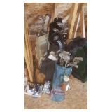 3 Sets of Golf Clubs W/ Cases