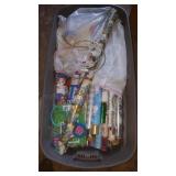 Large Tote of Christmas Gift Wrap