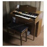 Hammond Organ w/ Bench & Music