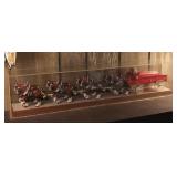 Budweiser Clydesdale Assembled Model w/Case