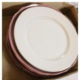 6 Mikasa Spring English Rose Plates & Other Plate