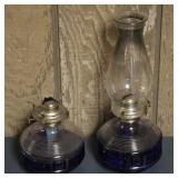 Pair of Oil Lamps