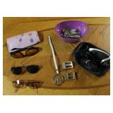 electric shavers, fingernail clippers, eyeglasses