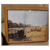 Baker straw scene print