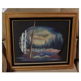 Oil painting on canvas