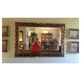 Rectangular Mirror Gilt