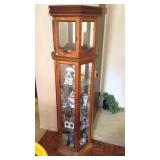 Small Lighted China Cabinet