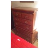 Vaughn Bassett oak Bedroom Set