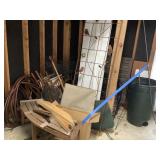 Large cleanup lot in the garage includes chairs, Large cleanup lot in the garage includes chairs,