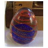 Glass paperweight