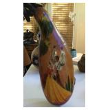 Handpainted large gourd