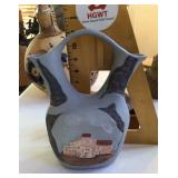 Southwest painted vase
