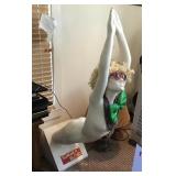 "Summer Blond" diving lady mannequin--5-feet tall