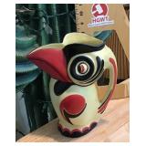 Vintage Czech toucan pitcher