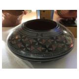 Pottery bowl made in Peru