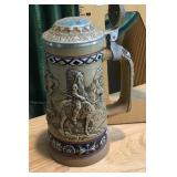 Avon Native American beer stein