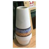 Signed Southwest pottery vase