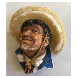 Bosson style chalkware head
