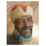 Bossons chalkware head