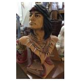 Native American bust
