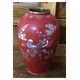 Korean cloisonné ginger jar