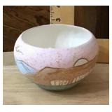 Signed Southwest pottery bowl
