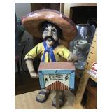 Paper mache Mexican figure