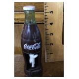 Wind-up Coca-Cola dancing bear in bottle