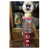 Plastic gas pump decanter