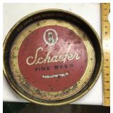Schaefer beer tray