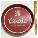 Coors beer tray
