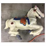 Blazon plastic hobby horse
