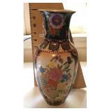 Royal Satsuma handpainted vase