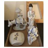 Asian porcelain clean up lot