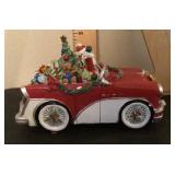 Musical Fitz and Floyd Santa car
