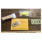 Lot of blanks & etched knife handles