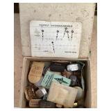 Box of watch parts