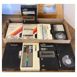 VHS Beta video tapes