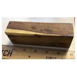 Wooden block for knife handle