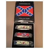 Confederate Collection 3 knife set