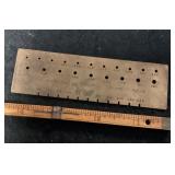 Roller plate gauge