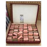 Box of watch crystals