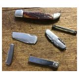 6 pocket knives