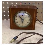 Telechron wood case electric clock