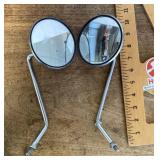 Vintage Suzuki motorcycle rear/side mirrors