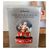Hallmark Coca-Cola Santa snow globe