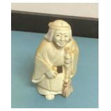 Japanese carved wood? figurine