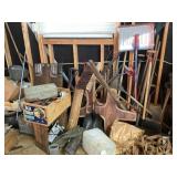 Long handled tools group and misc. Long handled tools group and misc.