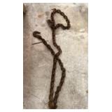 8 foot tow chain with hooks 8 foot tow chain with hooks