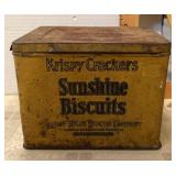 Vintage Sunshine Biscuits tin Vintage Sunshine Biscuits tin